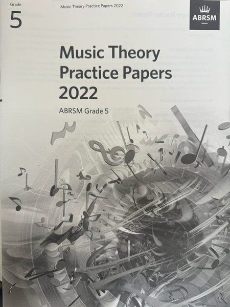 ABRSM theory practice paper Grade 5 2022 Carousel 1