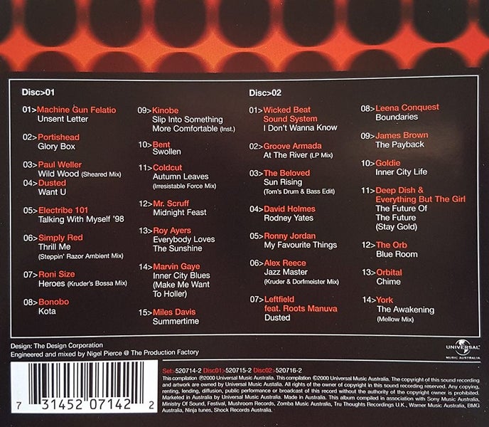 THE LATE NIGHT MIX - 2cd "feast of chilled-out tunes" compliation Carousel 2
