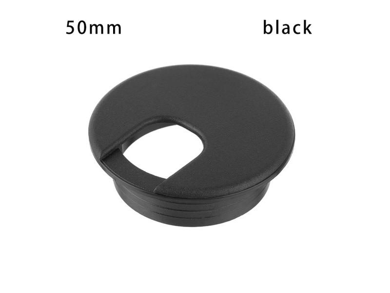 50/60MM Desk Cord Grommet Wire Hole Cover Line Outlet Port Threading Box Cover Carousel 1