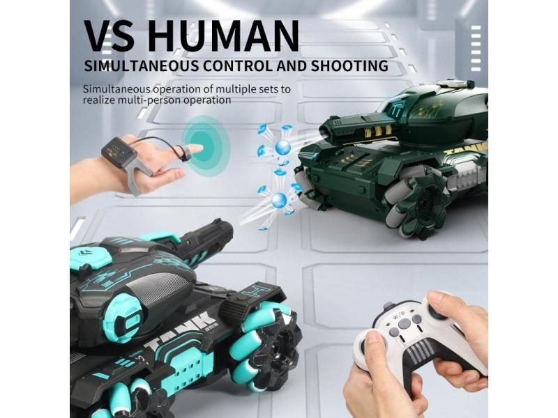 Rc Tanks 2.4G Dual Control Armored Vehicle With High Speed Water Bombs Remote Carousel 2