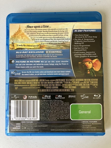 The Tale of Despereaux Blu Ray Carousel 3