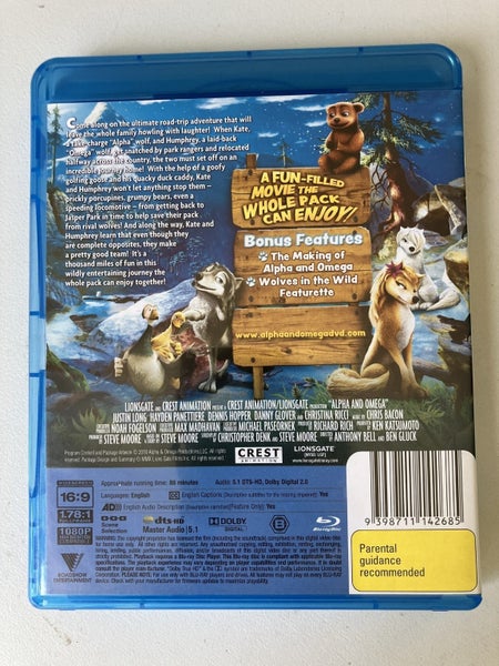 Alpha and Omega Blu Ray Carousel 3