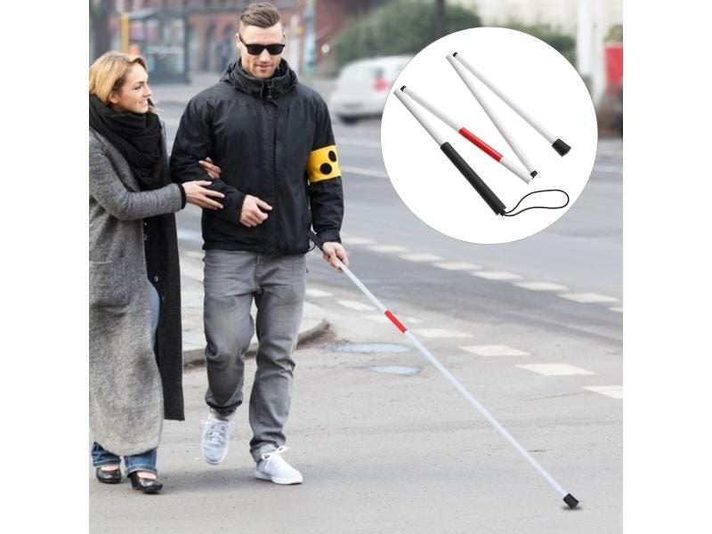 Supplies For Cane Blind People Aluminium Alloy Walking Stick Carousel 1