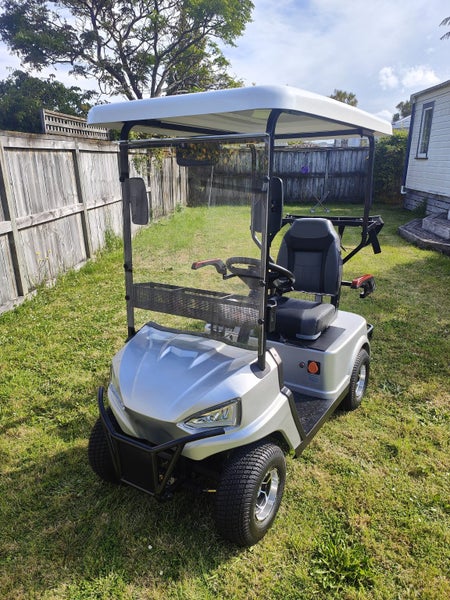 IM4G1 Single Seat Golf Cart with "AC" motor & Lithium Iron Phosphate (LiFePO4) Carousel 1