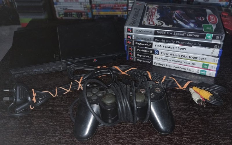 **PS2 - Bulk Bundle With Games & Set Up** Carousel 1