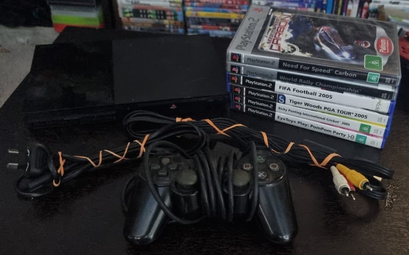 **PS2 - Bulk Bundle With Games & Set Up** Carousel 6