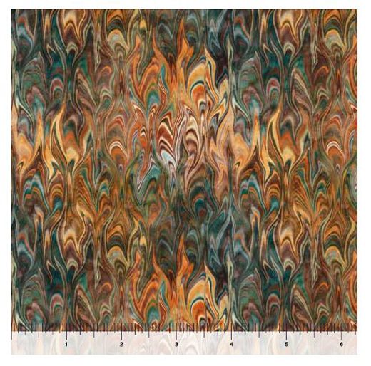 Patchwork Quilting Sewing Fabric Eye of the Tiger Marble 50x55cm FQ Carousel 1