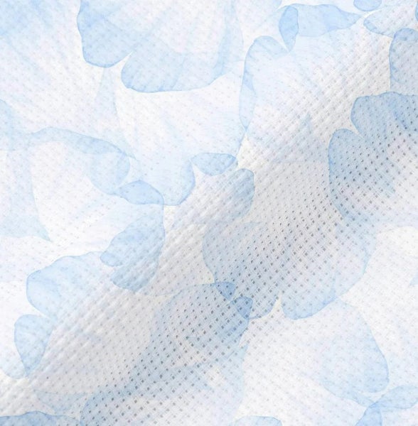 Dmc Aida Cloth Cross X Stitch Cloth 14ct Blue Petals 38x45cm Carousel 1
