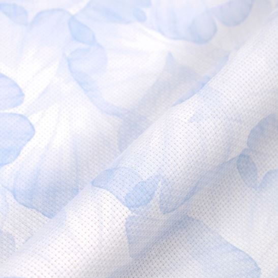 Dmc Aida Cloth Cross X Stitch Cloth 14ct Blue Petals 38x45cm Carousel 2