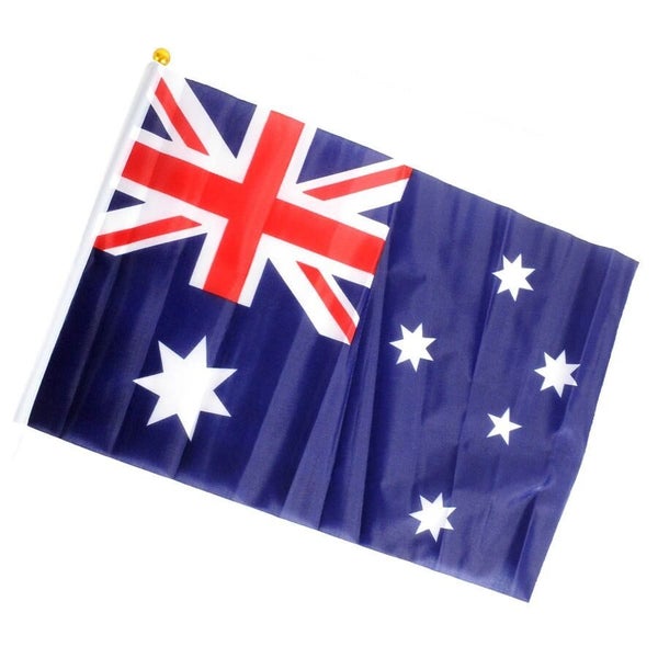 Aussie Hand Flag 29x44cm Australia Day Flag for Celebrations & Sports Carousel 2