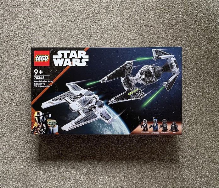 LEGO Star Wars - 75348 - Mandalorian Fang Fighter Vs Tie Interceptor- Afterpay Carousel 1