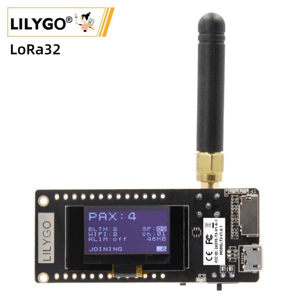 LILYGO(R) TTGO LoRa32 V2.1_1.6 Version 433/868/915Mhz ESP32 LoRa OLED 0.96 In... Carousel 1