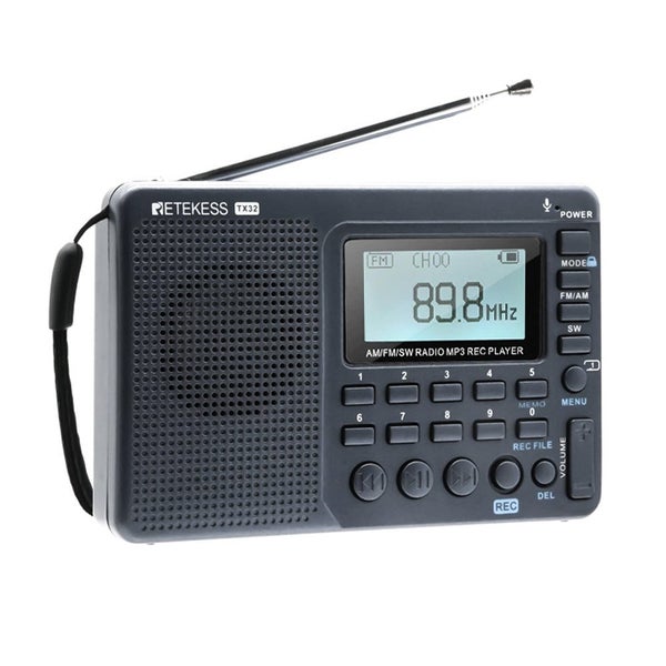 RETEKESS V115 FM AM SW Portable Radios Rechargeable Radio Batteries multiple ... Carousel 1