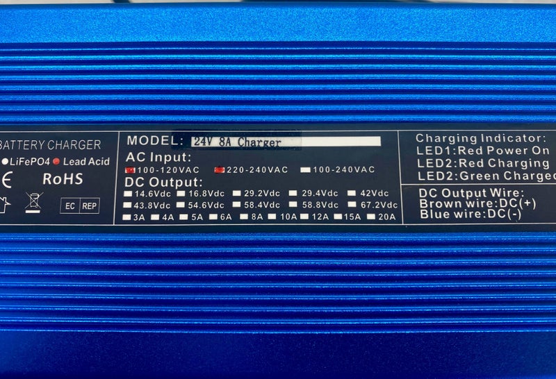 Mobility 24V 8 Amp Charger (Scooter or Power Chair) Carousel 2