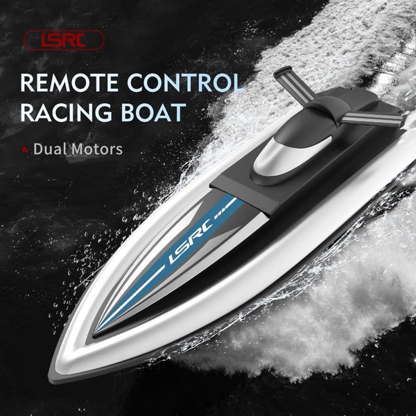2.4G LSRC-B8 RC High Speed Racing Boat Waterproof Rechargeable Model Electric... Carousel 2