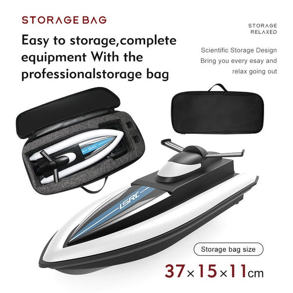 2.4G LSRC-B8 RC High Speed Racing Boat Waterproof Rechargeable Model Electric... Carousel 7