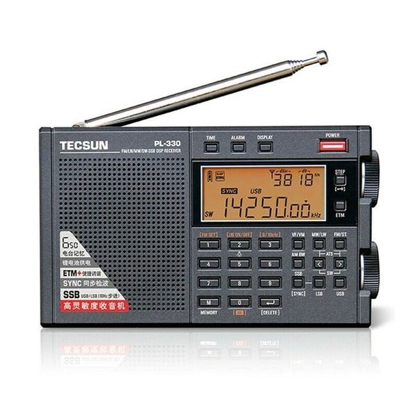 Tecsun PL-330 FM/MW/SW/LW SSB DSP Full-Band Multi-functional Portable Receive... Carousel 1