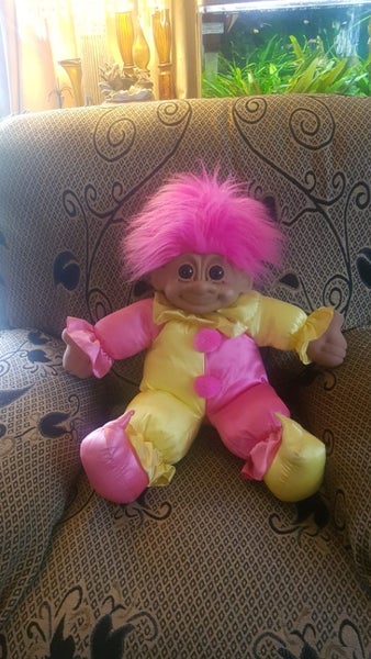 Extra Large Russ Jester Troll Doll. Carousel 1