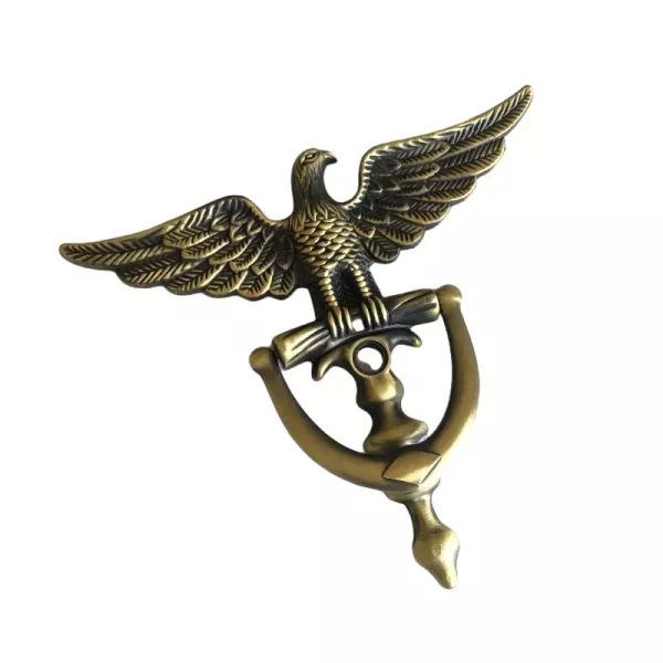 1pcs Zinc Alloy Door Knocker Antique European Eagle Head Carousel 1