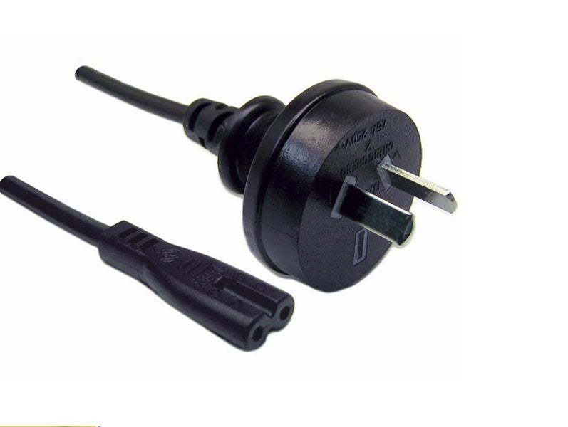 Top-Quality AU/NZ Standard B120 AV Cable 2-pin IEC C7 Power Cord / Lead 2-Meter Carousel 2