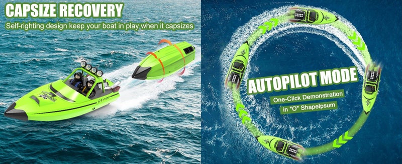 2.4GHz Self Righting Remote Control Boat Carousel 2