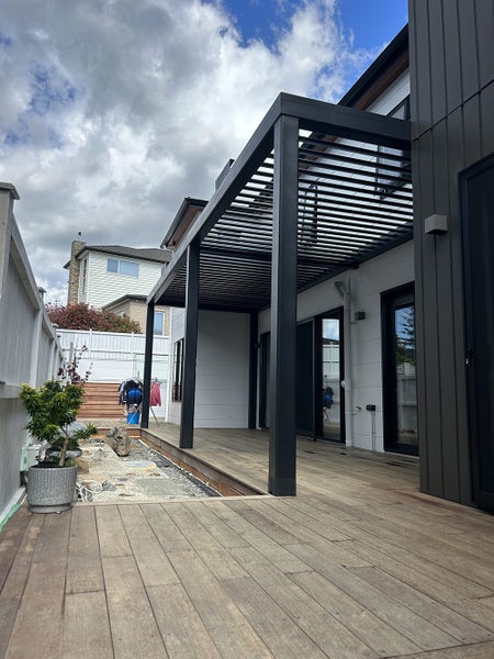 3m x 3m Aluminium Louvre Roof System Carousel 19