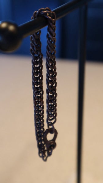 $20 NR! Vintage Copper Bracelet chain style aprox 15.07 gms Carousel 2
