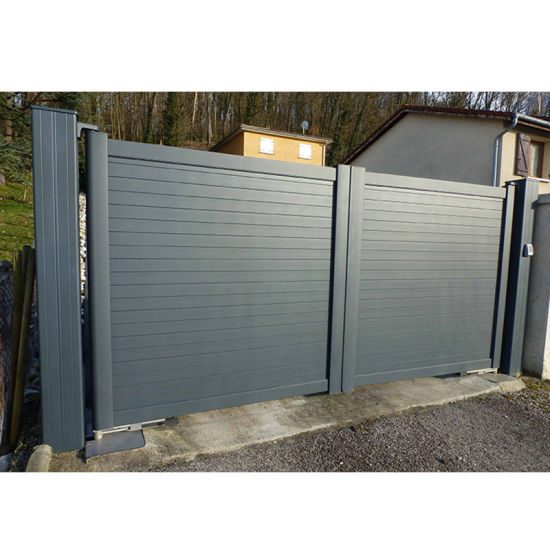 Aluminium Panels Double Swing Driveway Gate - 1700mm (H) x 3000mm (W) Carousel 2
