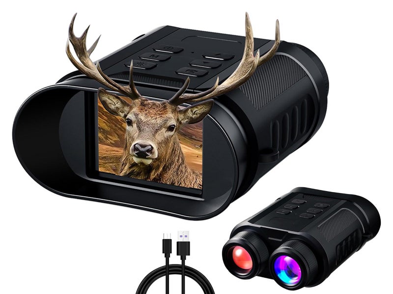 850nm IR Night Vision Binoculars Hunting Goggles Record Video Camera Digital DVR Carousel 1