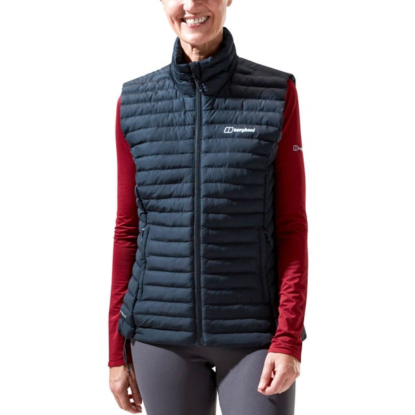 Berghaus Womens Nula Padded Lightweight Bodywarmer Gilet - Black/Black - 8 Carousel 1