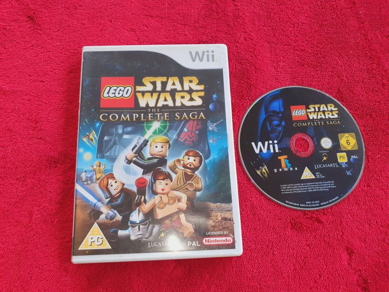 LEGO Star Wars: The Complete Saga - Wii Game Carousel 1