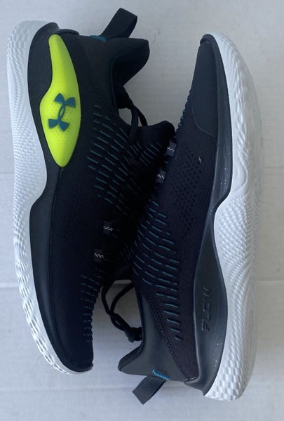 Under Armour Black/Green Men's UA Flow Dynamic Training Shoes US10 Carousel 2