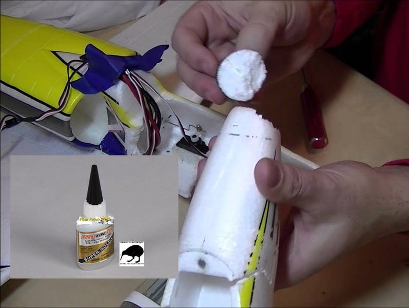Crashed a foamie? Foam Safe Gap Fill CA Glue pilotpetes have BSI and Zap range. Carousel 1