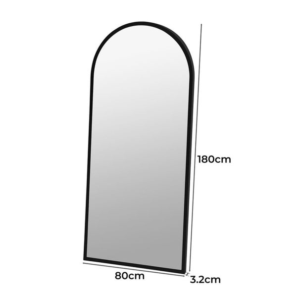 Large Full Length Floor Mirror Dressing Free Standing Framed Leaner Black62938591178241112