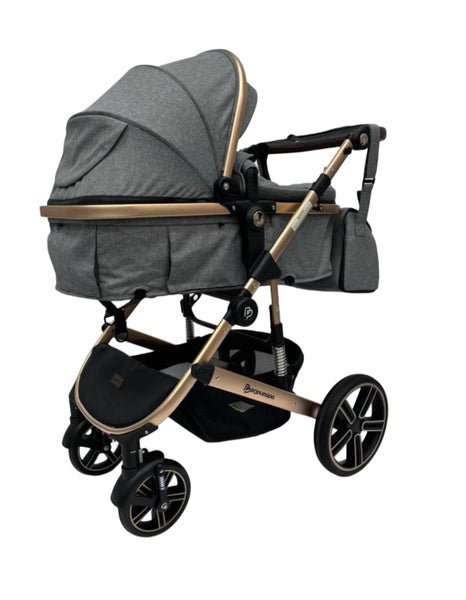 Combo Premium Stroller with Separate Car Seat, Base & Side on Bag Carousel 2