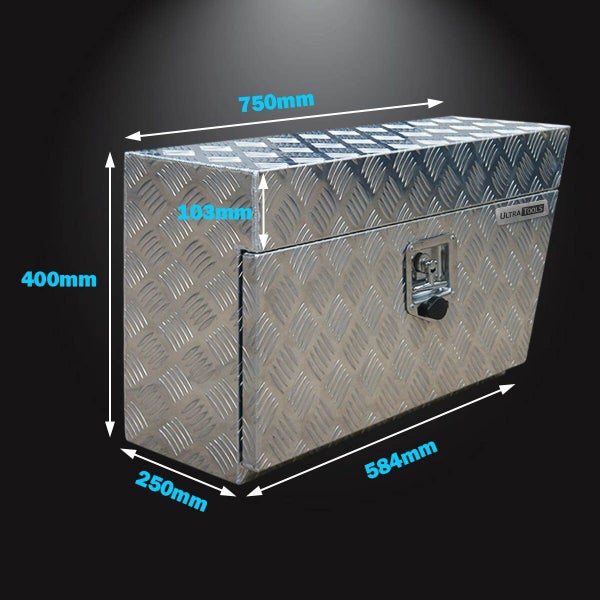 Ultra Tools Aluminium Full Side Opening Tool Box + Under Tray Side Tool Box Carousel 7
