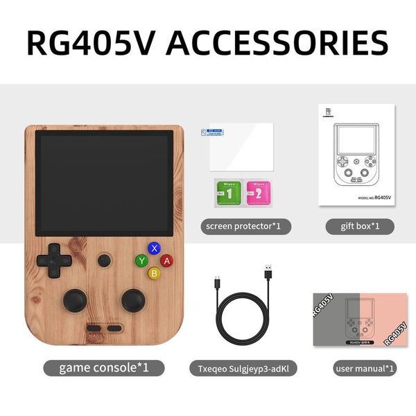 ANBERNIC RG405V Video Handheld Console 4" IPS HD Touch Screen Android 12 Syst... Carousel 7