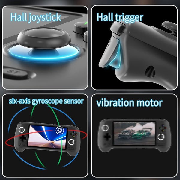 ANBERNIC RG556 Handheld Game Console Unisoc T820 Android 13 5.48 inch AMOLED ... Carousel 7