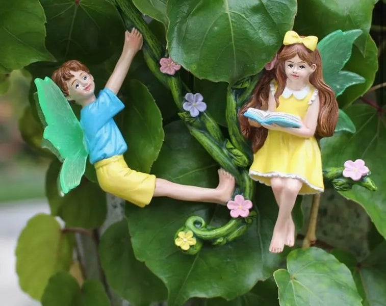 Fairy pot hanger Carousel 1