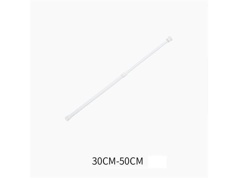 Multi Purpose Telescopic Rod With Four Claw Hook In White Black Wood Grain Pink Carousel 1