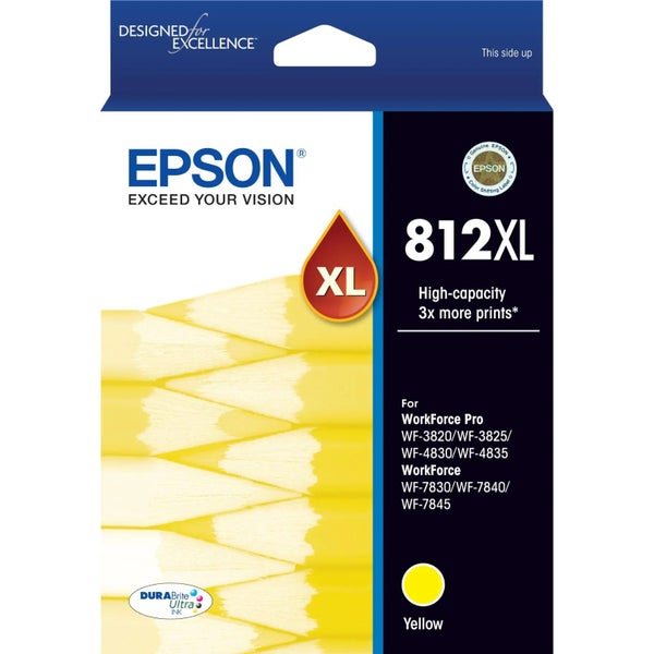Epson 812XXL 812XL High Capacity 4 Ink Cartridge Toner Value Pack Genuine Ori... Carousel 5