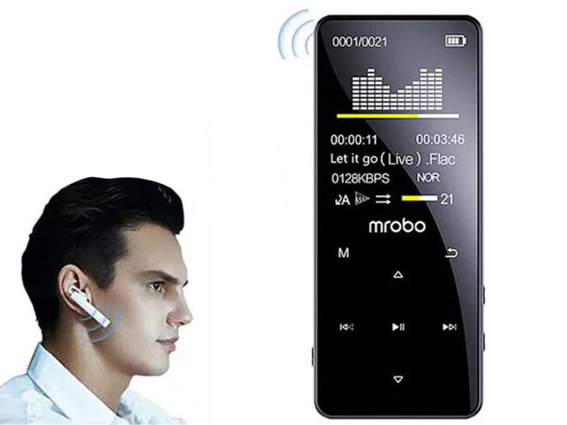 MP4 Player Bluetooth Lossless Music FM Radio Recorder Sport Player 16GB Carousel 1