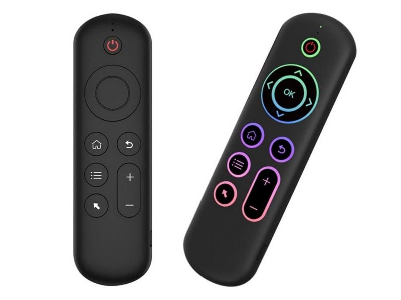 2 X Air Mouse Keyboard Remote 2.4G Bluetooth Wireless Backlit for Android PC Carousel 2