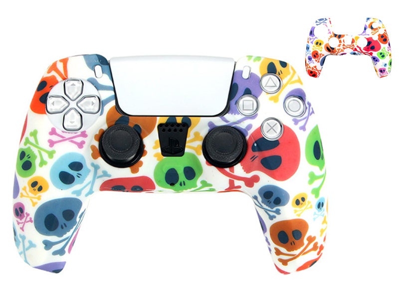 Silicone Cover for PS5 Controller Case Skin Cool Design Grip Selection Style2 Carousel 1