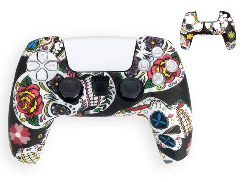 Silicone Cover for PS5 Controller Case Skin Cool Design Grip Selection Style3 Carousel 1