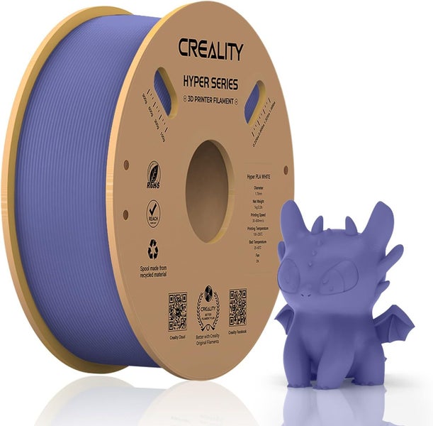 Creality Hyper Series PLA 3D Printing Filament 1kg - Very Peri Carousel 1