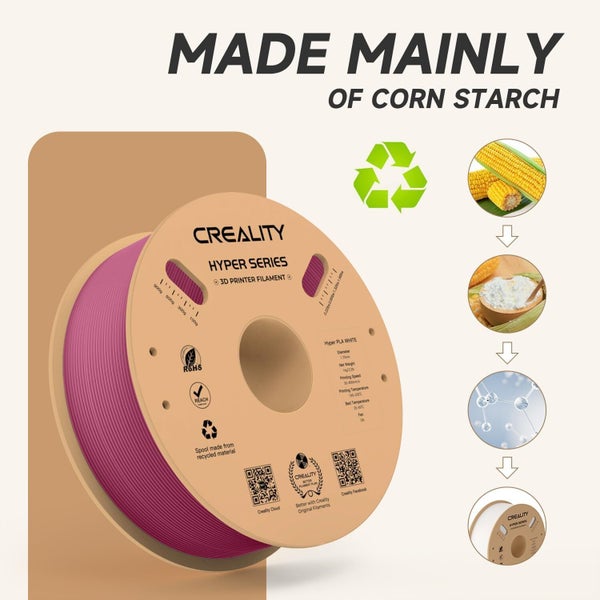 Creality Hyper Series PLA 3D Printing Filament 1kg - Viva Magenta Carousel 5
