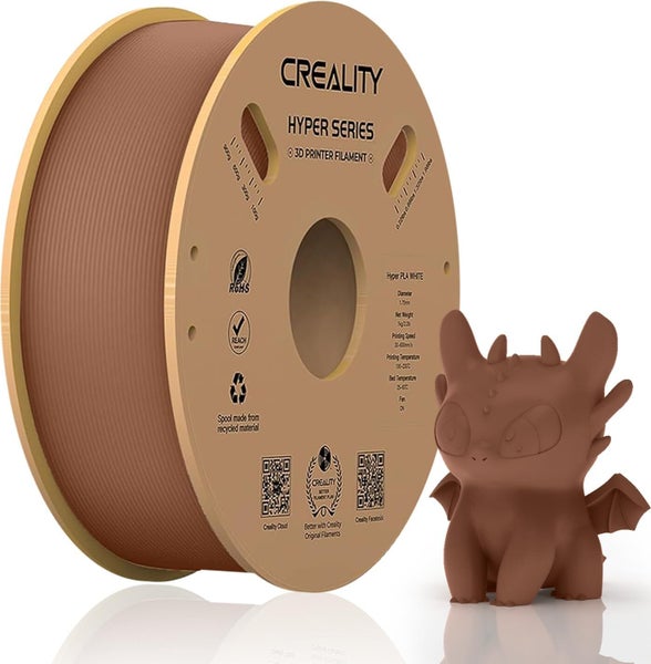 Creality Hyper Series PLA 3D Printing Filament 1kg - Brown Carousel 1