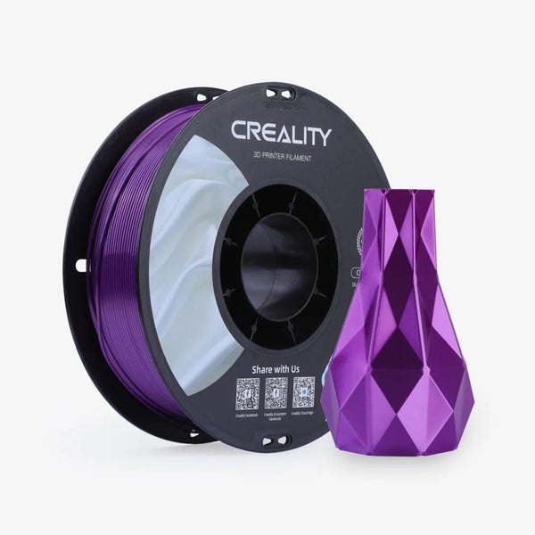 Creality CR-SILK 1.75mm PLA 3D Printing Filament 1kg - Purple Carousel 1