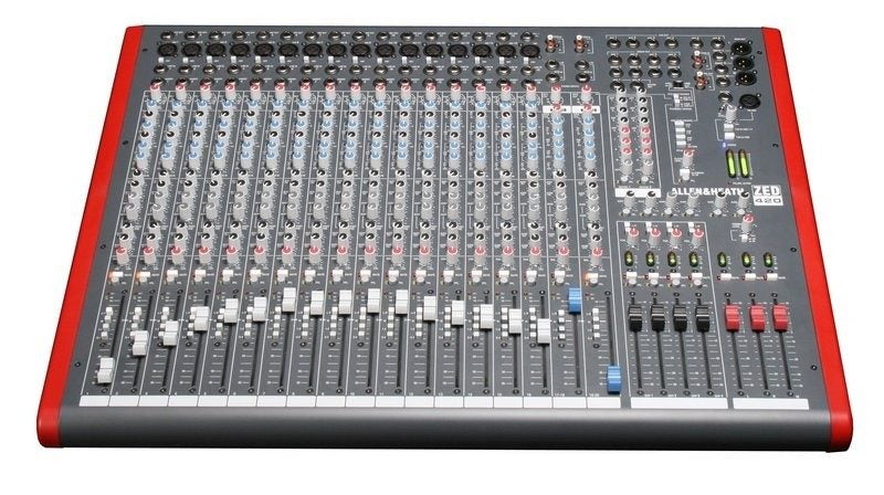 ZED420 :: ZED420 Console 16 Mono+2 Stereo 6 Aux 4 Group USB Interface Carousel 1